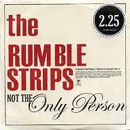 RUMBLE STRIPSNot The Only PersonCD promo Super Sale