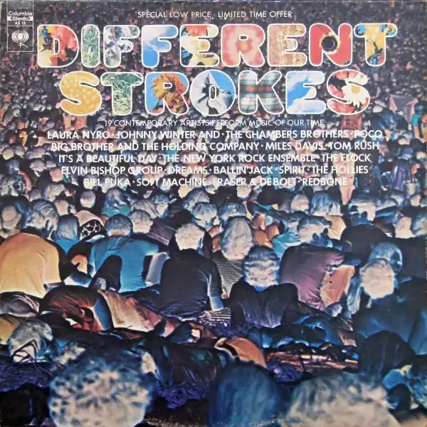 New Arrival Different Strokes - 1971 Original Compilation in Shrinkwrap